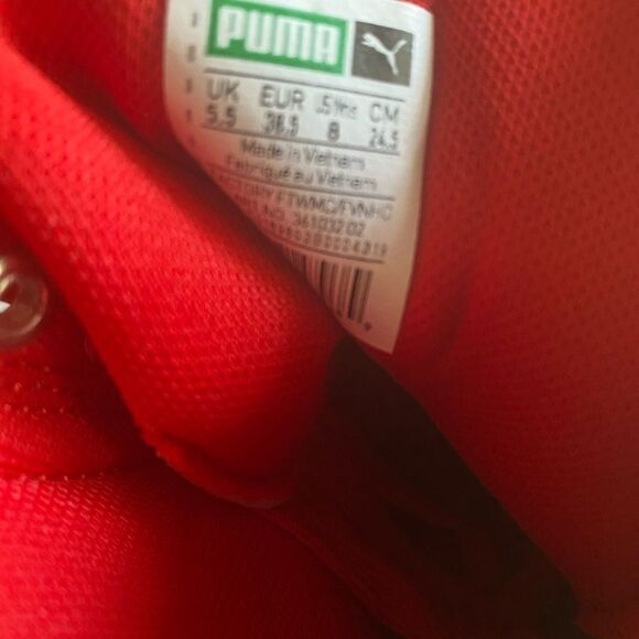 Puma Barbados Cherry Sky Hi Sneaker, size 8 - Picture 7 of 7